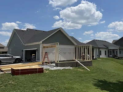 Garage addition 