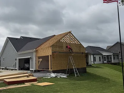 Garage addition 