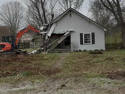 House demolition 